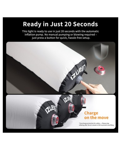 Luz Led Ulanzi Inflable AL60 60W Omnidireccional Blanco