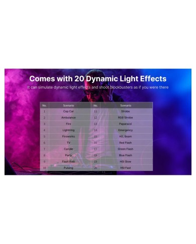 Espada LED Ulanzi VL119 RGB 50CM Multicolor