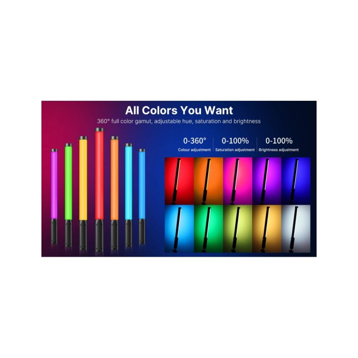 Espada LED Ulanzi VL119 RGB 50CM Multicolor