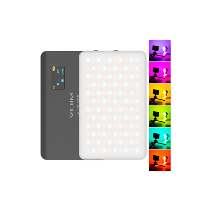 Luz Led Ulanzi VL120 Mini Pocket Recargable RGB Negro