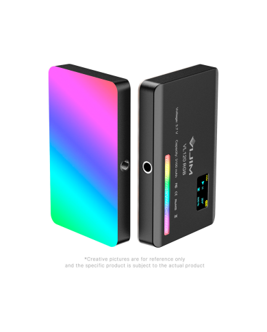 Luz Led Ulanzi VL120 Mini Pocket Recargable RGB Negro