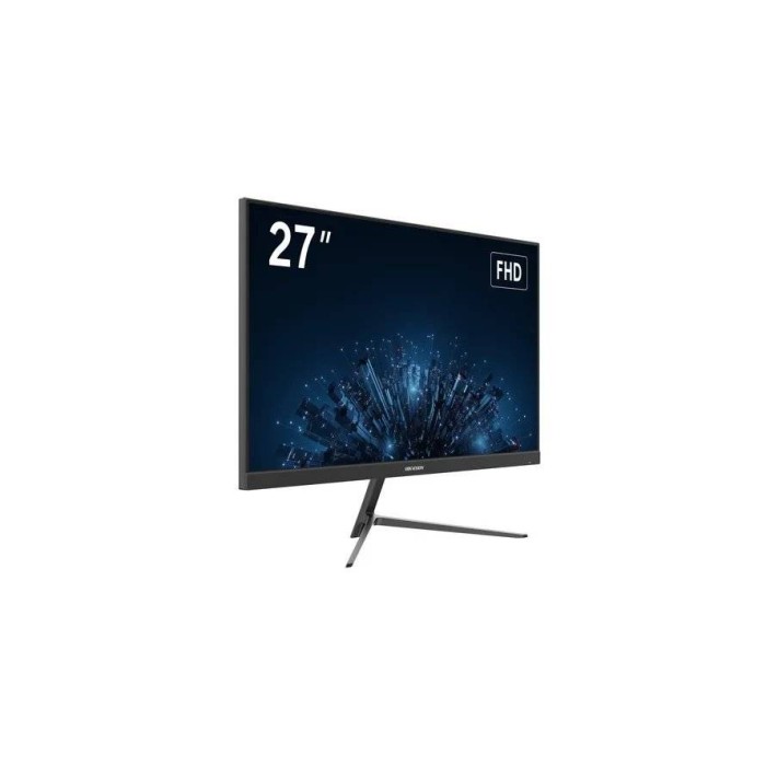 Monitor Plano Hikvision 27" 1920 x 1080 8 bit LVDS HDMI VGA 100Hz FHD