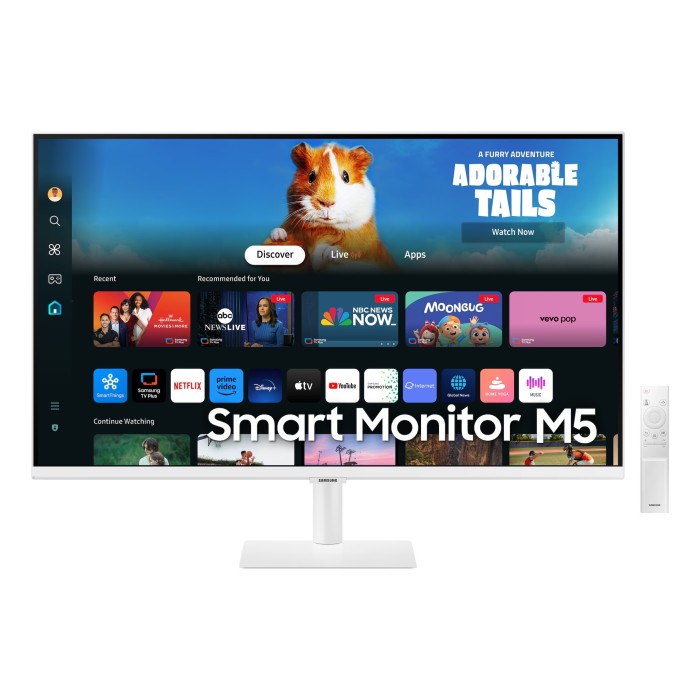 Monitor Plano Samsung 32" 1920 x 1080 HDMI / USB FHD 60Hz Blanco