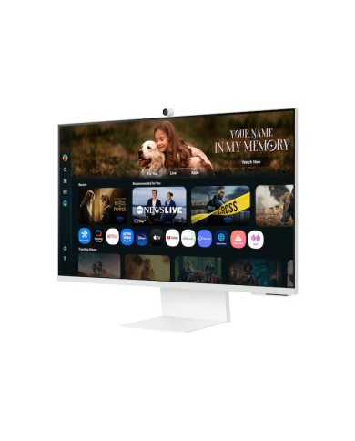 Monitor Smart Plano Samsung 32" 3840 x 2160 HDMI USB/ USB-C Bluetooth 5.2 60Hz Blanco