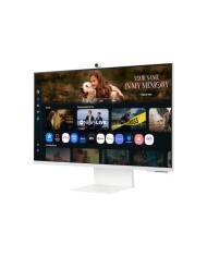 Monitor Smart Plano Samsung 32" 3840 x 2160 HDMI USB/ USB-C Bluetooth 5.2 60Hz Blanco
