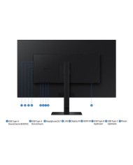 Monitor Plano ViewFinity Samsung S8 UHD 60Hz 37" 3840 x 2160 HDMI / USB  60Hz Negro
