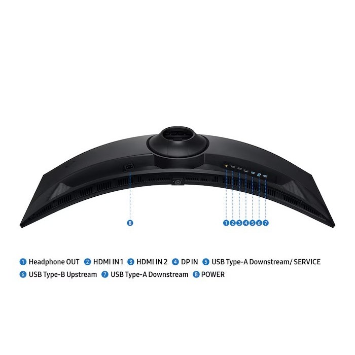 Monitor Gamer Curvo Samsung 49" 5120 x 1440 DisplayPort HDMI / USB QHD 144Hz