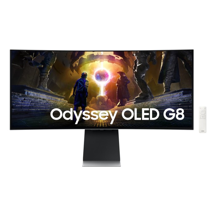 Monitor Gamer Curvo Samsung OLED 34" 3440 x 1440 UWQHD  175Hz Smart Blanco
