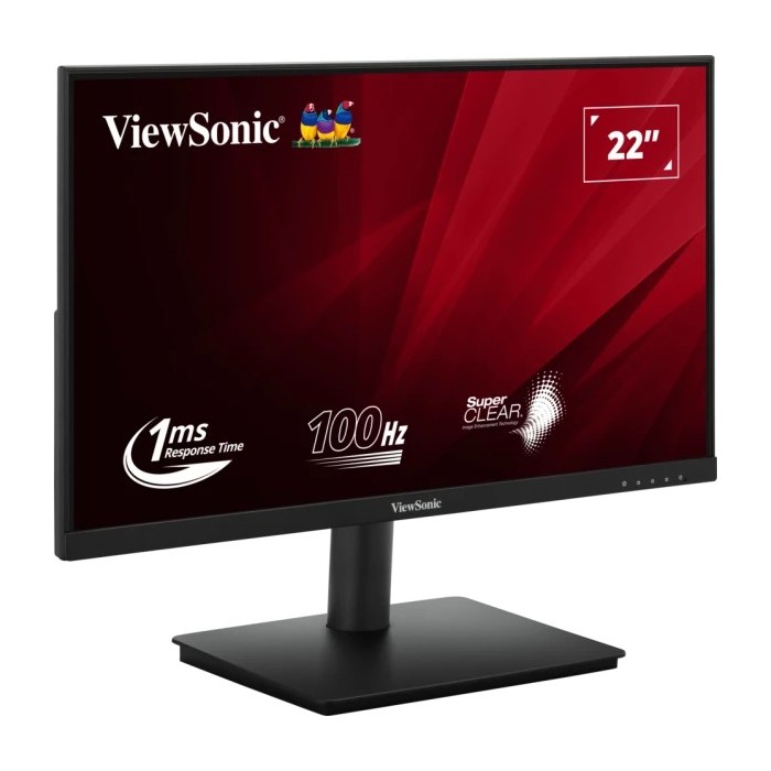 Monitor Plano ViewSonic LED 22" 100Hz 1920 x 1080 FHD 1Ms Negro