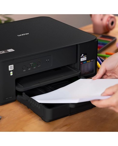 Impresora Multifuncional Tinta Color hasta 27ppm (mono) / 11 ppm (color) Brother Tank USB Negro