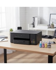 Impresora Multifuncional Tinta Color hasta 27ppm (mono) / 11 ppm (color) Brother Tank USB Negro