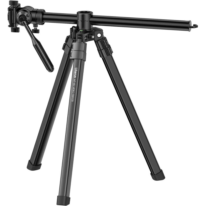 Ulanzi MT-65 Trípode Video Horizontal y Vertical, Galleta Tipo Arca y Control Remoto Para Cámaras Reflex