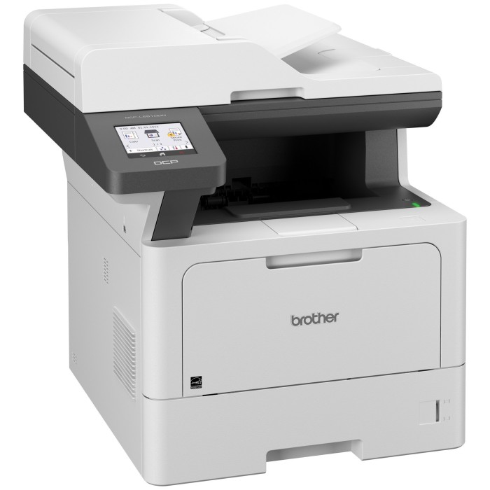 Impresora multifuncional Brother B/N laser A4/Legal (material) / 48 ppm (impresion) USB 2.0 Blanco