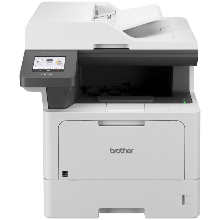 Impresora multifuncional Brother B/N laser A4/Legal (material) / 48 ppm (impresion) USB 2.0 Blanco