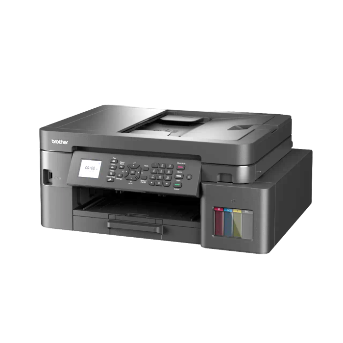 Impresora Multifuncional Brother Tank Tinta hasta 30 ppm (mono) hasta 26 ppm (color) Negro