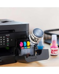 Impresora Multifuncional Brother Tank Tinta hasta 30 ppm (mono) hasta 26 ppm (color) Negro