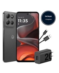 Teléfono Celular Motorola G15 Smartphone 4GB 128GB Pantalla 6,7" Gris