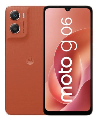 Teléfono Celular Motorola Moto G06 4GB 128GB 6.8" Android 15 50MP Naranja
