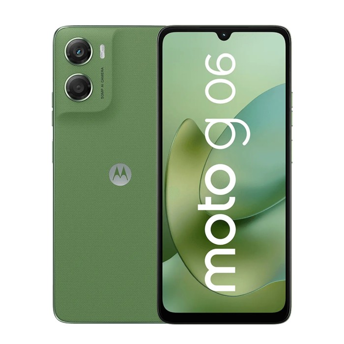 Teléfono Celular Motorola Moto G06 4GB 256 GB 6.8" Android 15 50MP Verde