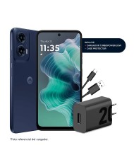 Teléfono Celular Motorola Moto G35 4GB 256GB Resistente al Agua 50 MP LCD 120 Hz Negro