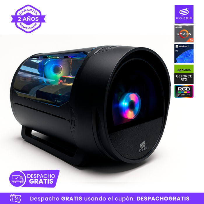 Pc Snake Gamer Boa Black V7