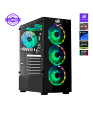Pc Snake Gamer Vibora Black V8