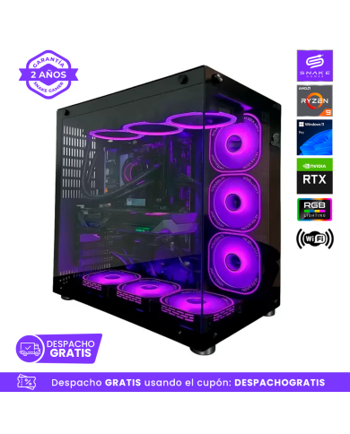 PC Snake Gamer Black Mamba Ryzen 9