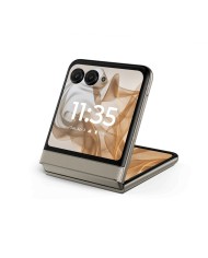 Teléfono Celular Motorola Moto Razr 50 6.9" LTPO AMOLED 12GB RAM 512GB Beige