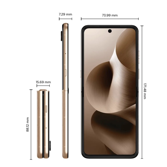 Teléfono Celular Motorola Razr 60 Ultra 16GB 1TB Snapdragon 8 Gen 3 Cafe