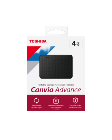 Disco Duro Externo Toshiba Canvio Advance 4TB Negro