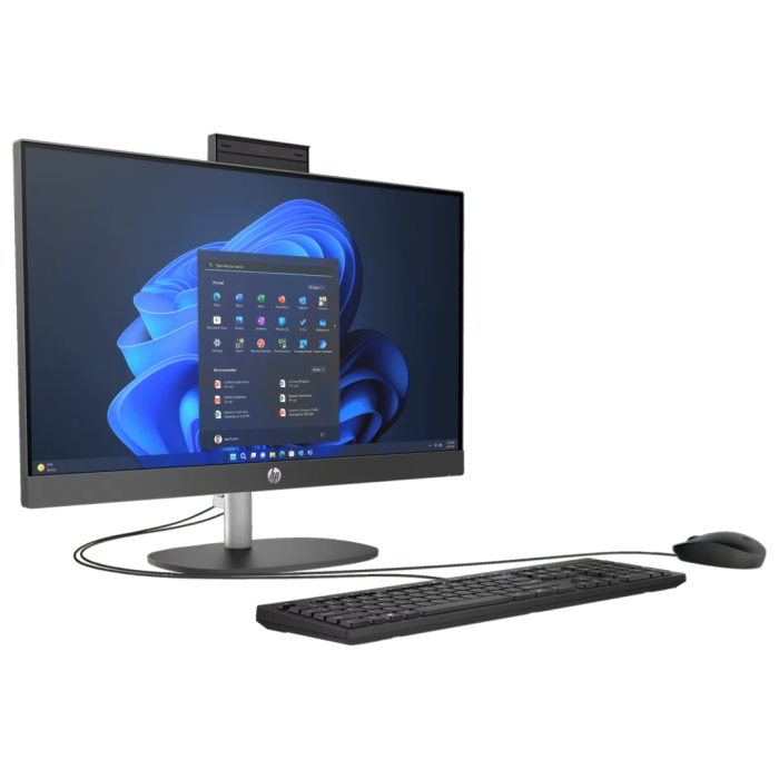 All in One HP ProOne 240 G10 I5-1334U 16GB Ram, 512GB SSD, Windows 11 Home, Color Negro