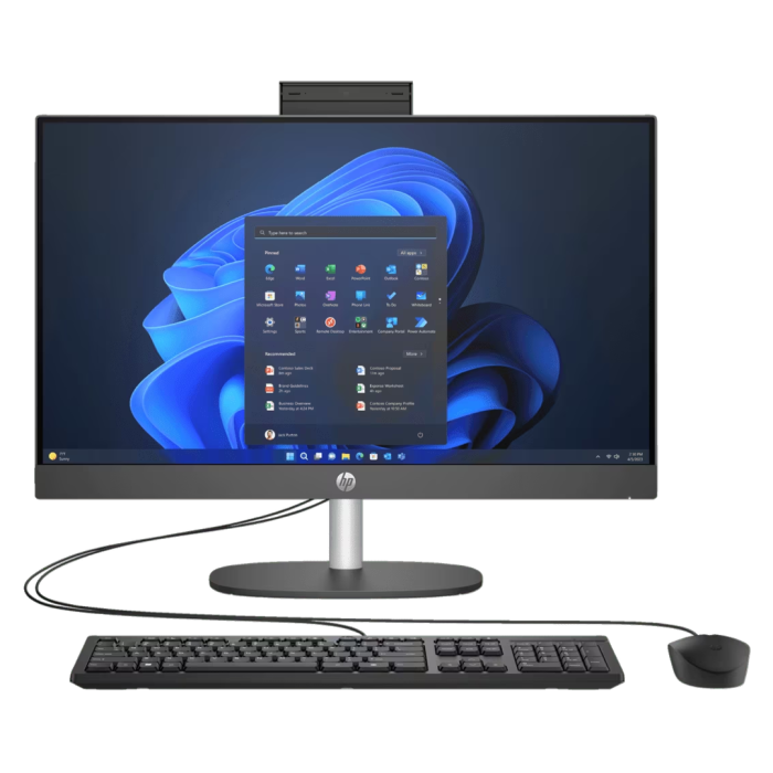 All in One HP ProOne 240 G10 I5-1334U 16GB Ram, 512GB SSD, Windows 11 Home, Color Negro