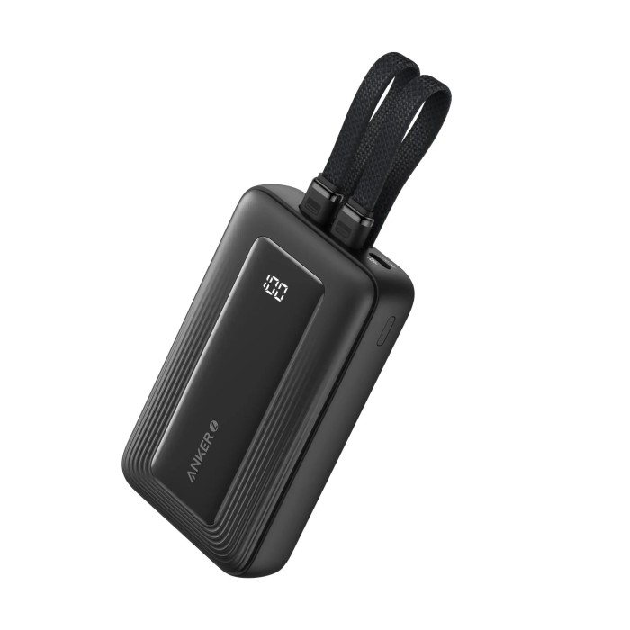 Cargador Portatil Power Bank Anker Zolo 10.000mAh 30W CUSB-C & Lightning Negro
