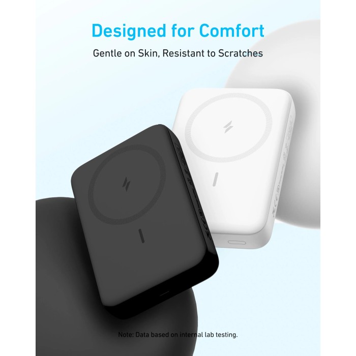 Cargador Portatil Power Bank Anker Zolo 10000 Mah 30W USB C Negro Magnetico