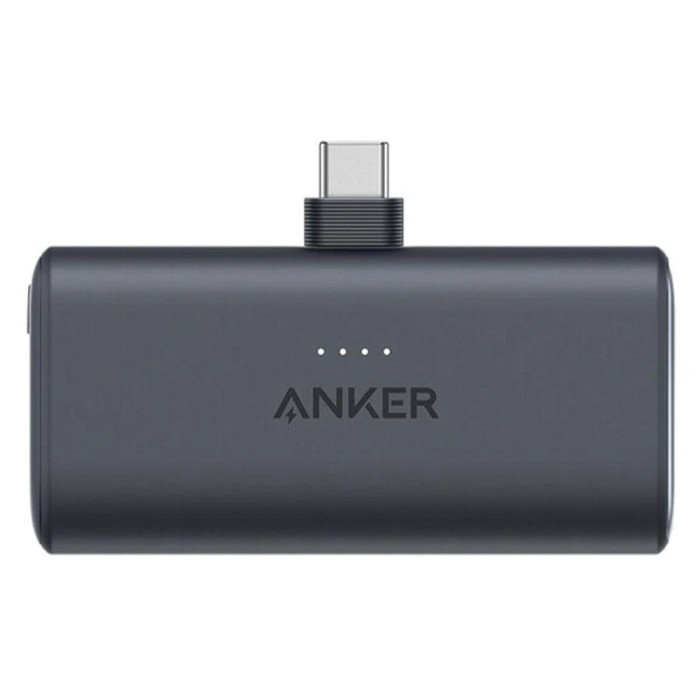 Cargador Portátil Power Bank Anker Nano 5000mAh USB-C Carga Rápida Negro