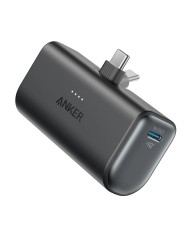 Cargador Portátil Power Bank Anker Nano 5000mAh USB-C Carga Rápida Negro