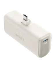 Cargador Portátil Power Bank Anker Nano 5000mAh USB-C Carga Rápida Blanco