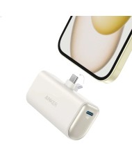Cargador Portátil Power Bank Anker Nano 5000mAh USB-C Carga Rápida Blanco