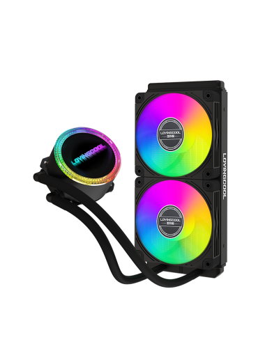 Refrigeración Líquida LC-240 Black 240mm RGB Refrigeración Líquida LC-240 Black 240mm RGB