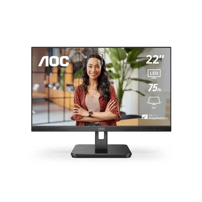 Monitor Plano "22 full HD 75 Hz 4ms VA HDMI VESA