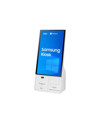 Pantalla Táctil Samsung Kiosk 24" FHD ADS Interactivo USB Win10 Blanco