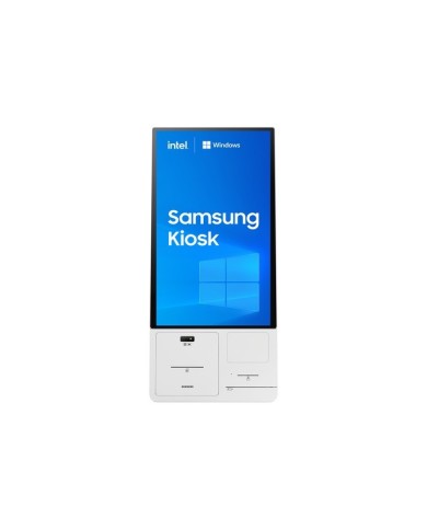 Pantalla Táctil Samsung Kiosk 24" FHD ADS Interactivo USB Win10 Blanco