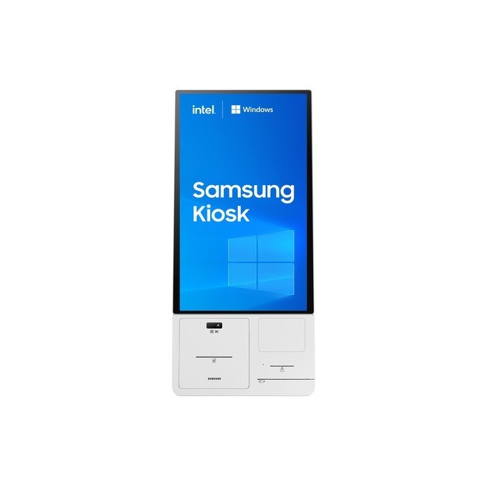 Pantalla Táctil Samsung Kiosk 24" FHD ADS Interactivo USB Win10 Blanco