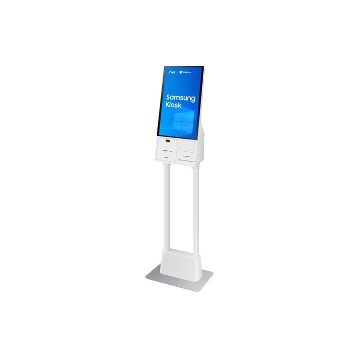 Pantalla Táctil Samsung Kiosk 24" FHD ADS Interactivo USB Win10 Blanco