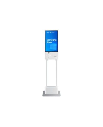 Pantalla Táctil Samsung Kiosk 24" FHD ADS Interactivo USB Win10 Blanco