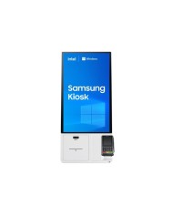 Pantalla Táctil Samsung Kiosk 24" FHD ADS Interactivo USB Win10 Blanco
