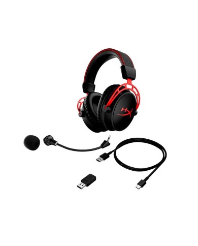 HyperX Cloud Alpha Auricular 2,4 GHz inalámbrico Negro