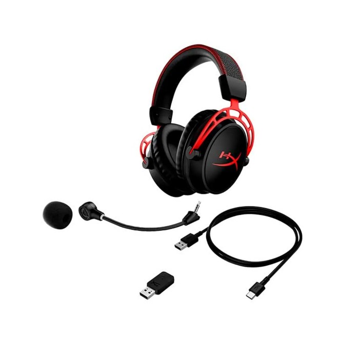 HyperX Cloud Alpha Auricular 2,4 GHz inalámbrico Negro