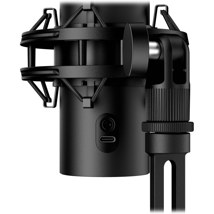 Micrófono para Streaming HyperX QuadCast S 2, ARGB, USB, 4 Patrones Polares, Black