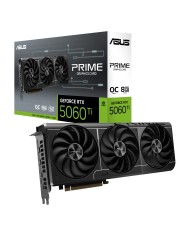 Tarjeta de Video ASUS Prime RTX 5060 NVIDIA GeForce RTX 5060 GDDR7 HDMI Negro